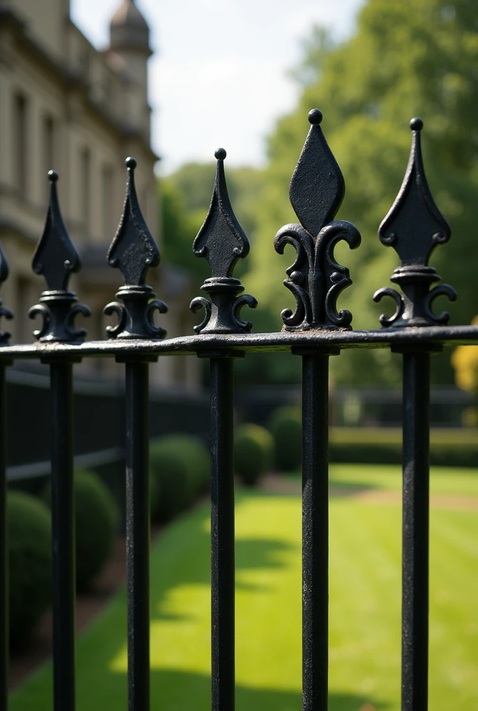 Iron fence