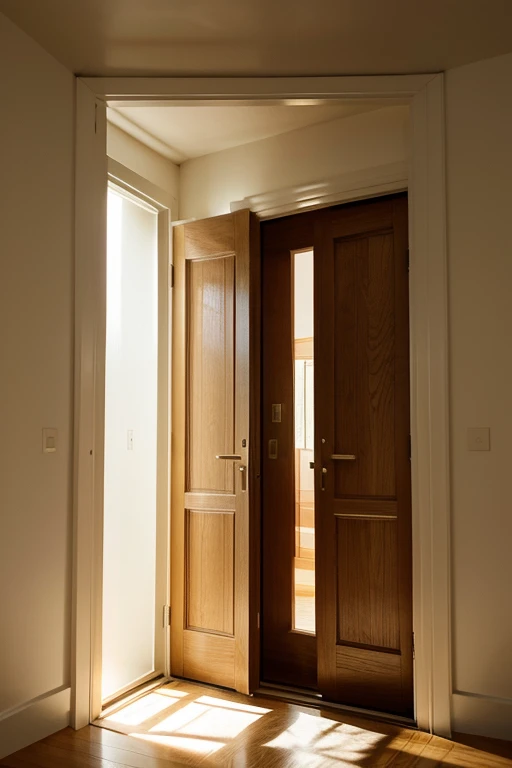 An image of a closed door with a slight light filtering in from underneath, symbolizing the beginning of an emotional journey.