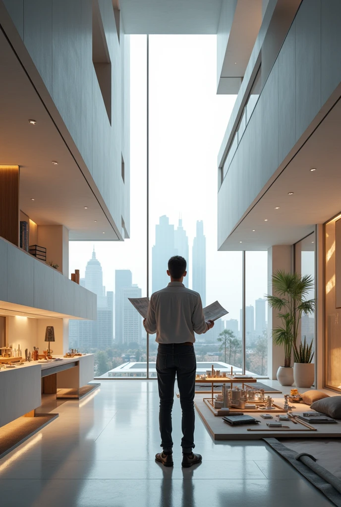 the image of an architect's concept