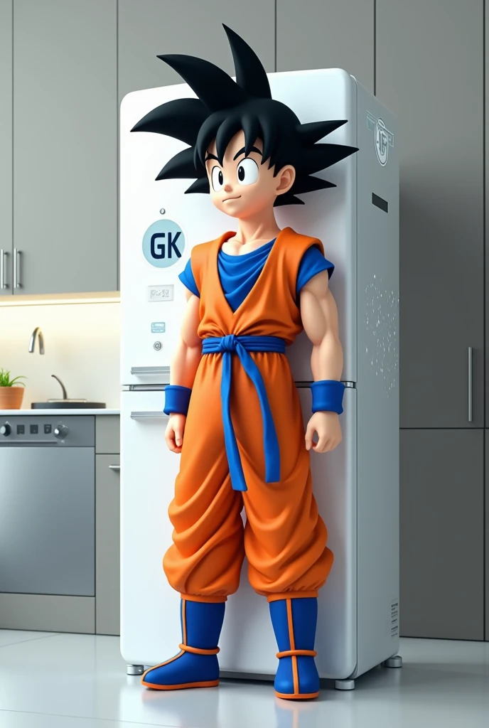 Goku as a refrigerator