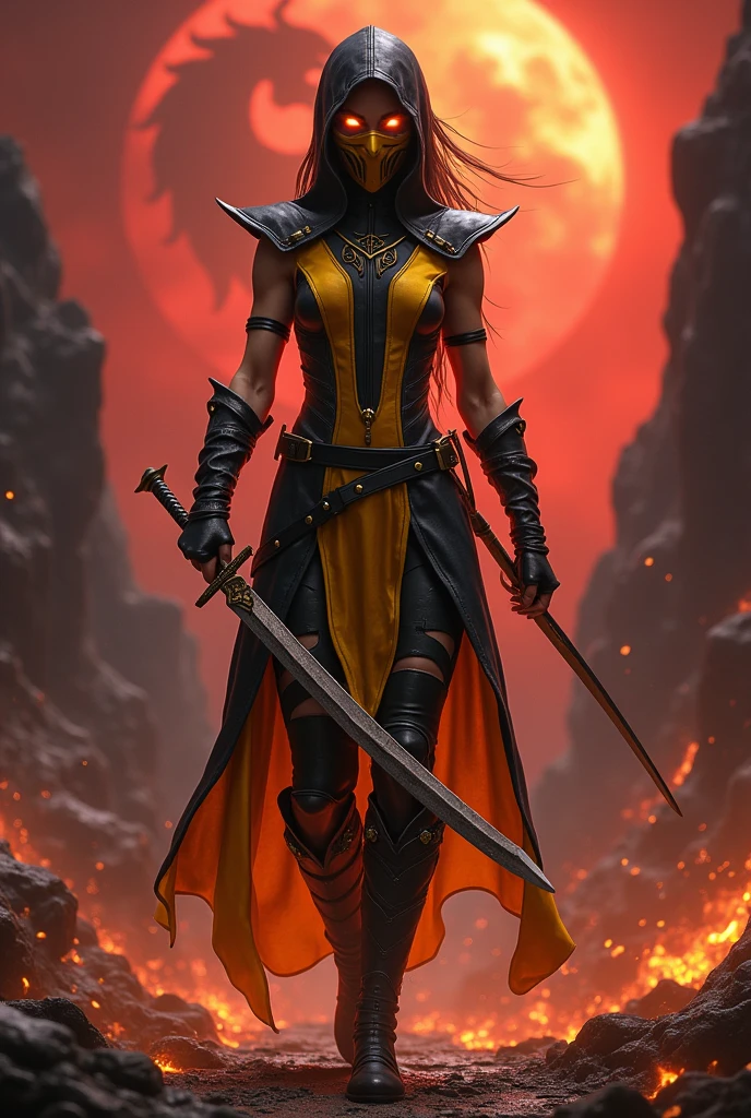 Scorpion Mortal Kombat female version