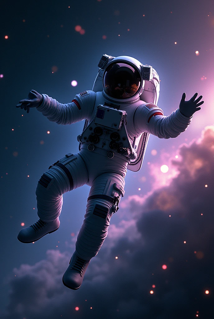 Create a dancing astronaut