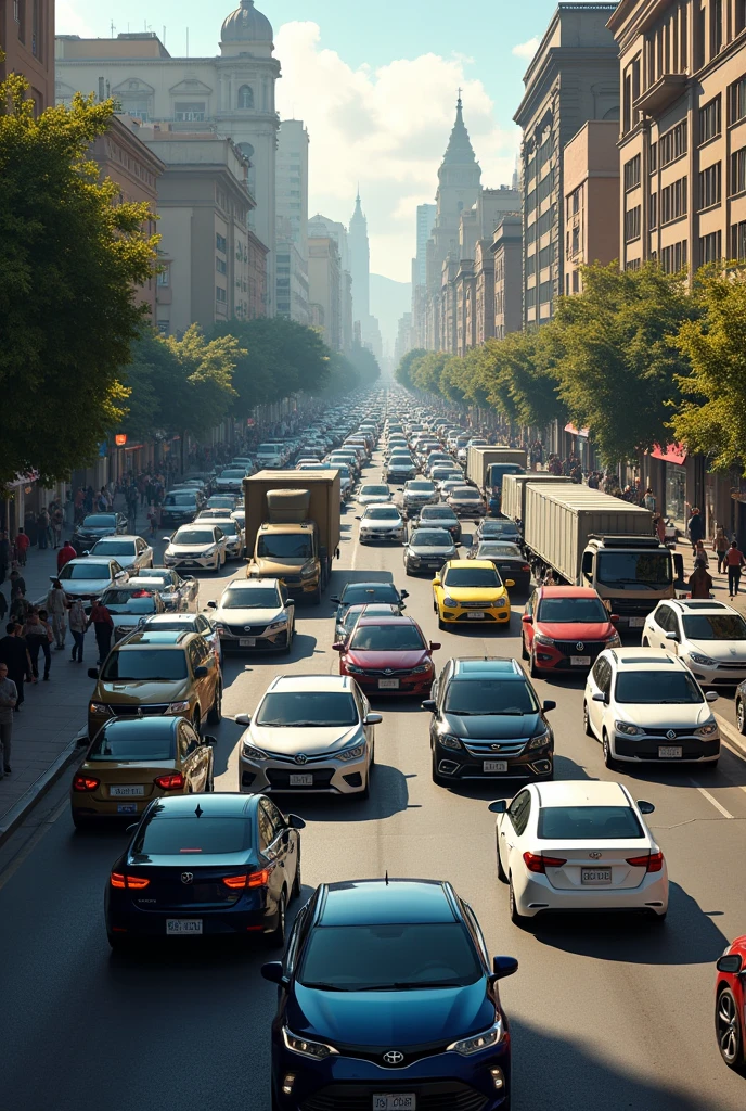 AREQUIPA DYING WITH MORE VEHICLES THAN PEOPLE