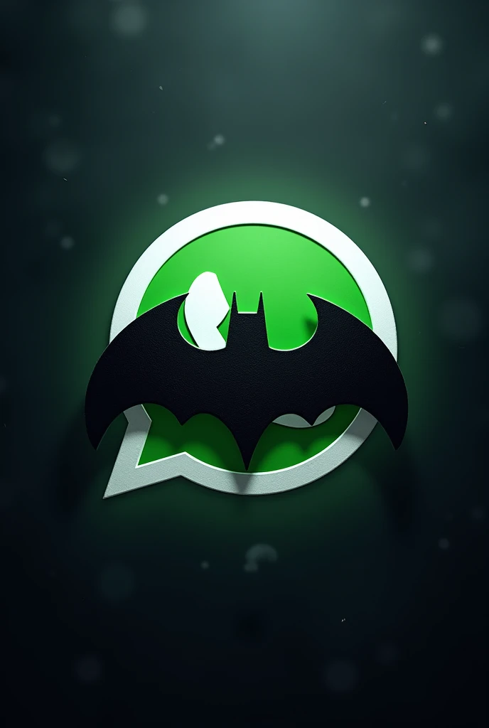 Logo whatsapp+Batman
