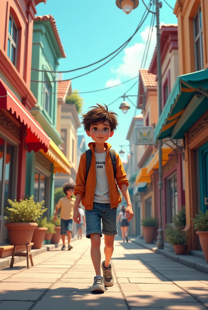 A person who knows a new town 

