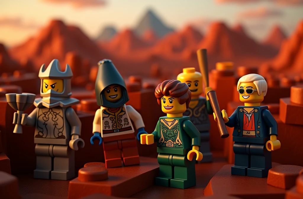 Make that image but make it lego