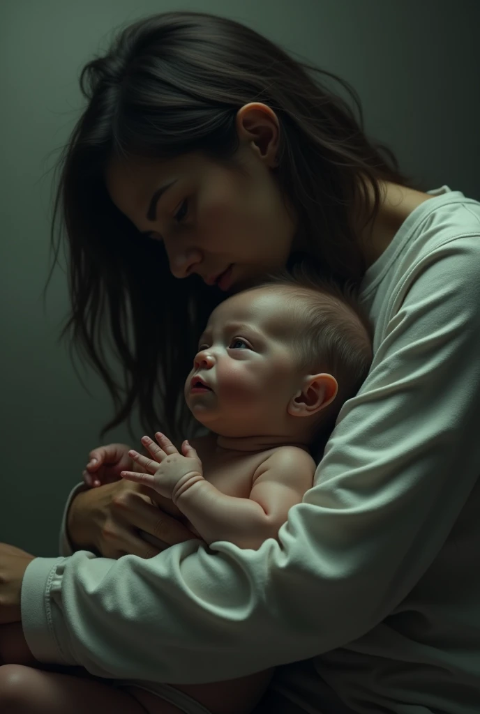 An image of a mother with the baby on her lap maternity niche