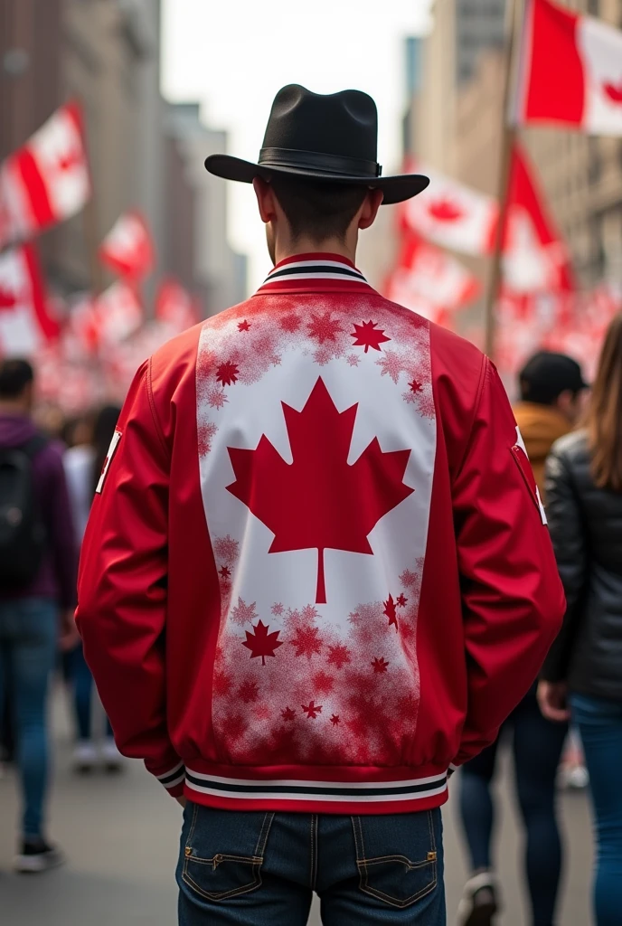 I want jacket for Canada people on independence Day