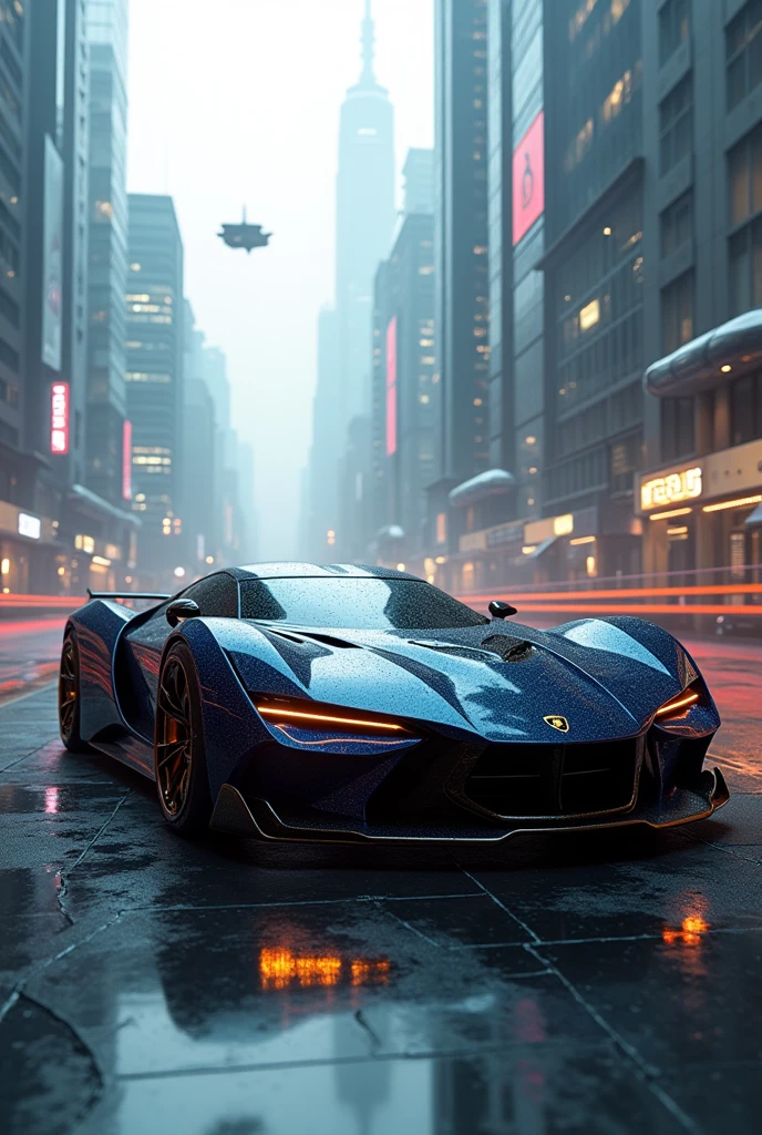 Make me a more futuristic Lamborghini