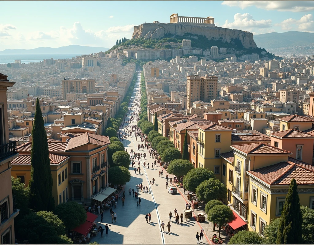 urban design of athens