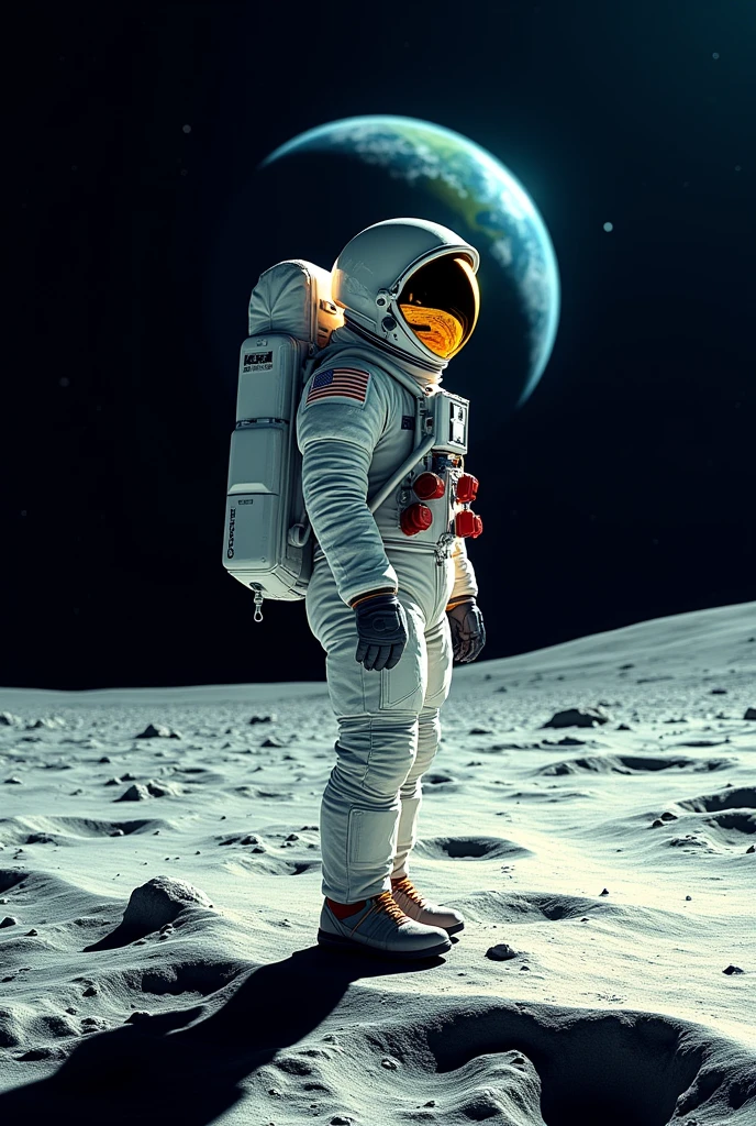 Astronaut on the moon profile picture
