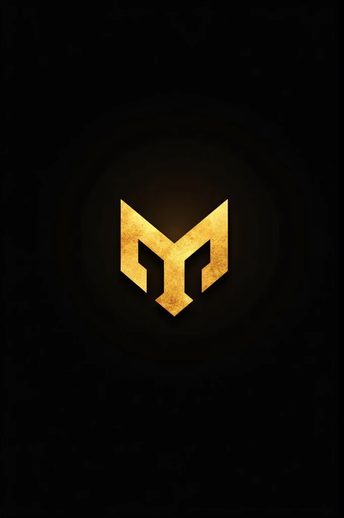 Generate a logo for a gold mining company named THE BRIGHTEST BLACK
