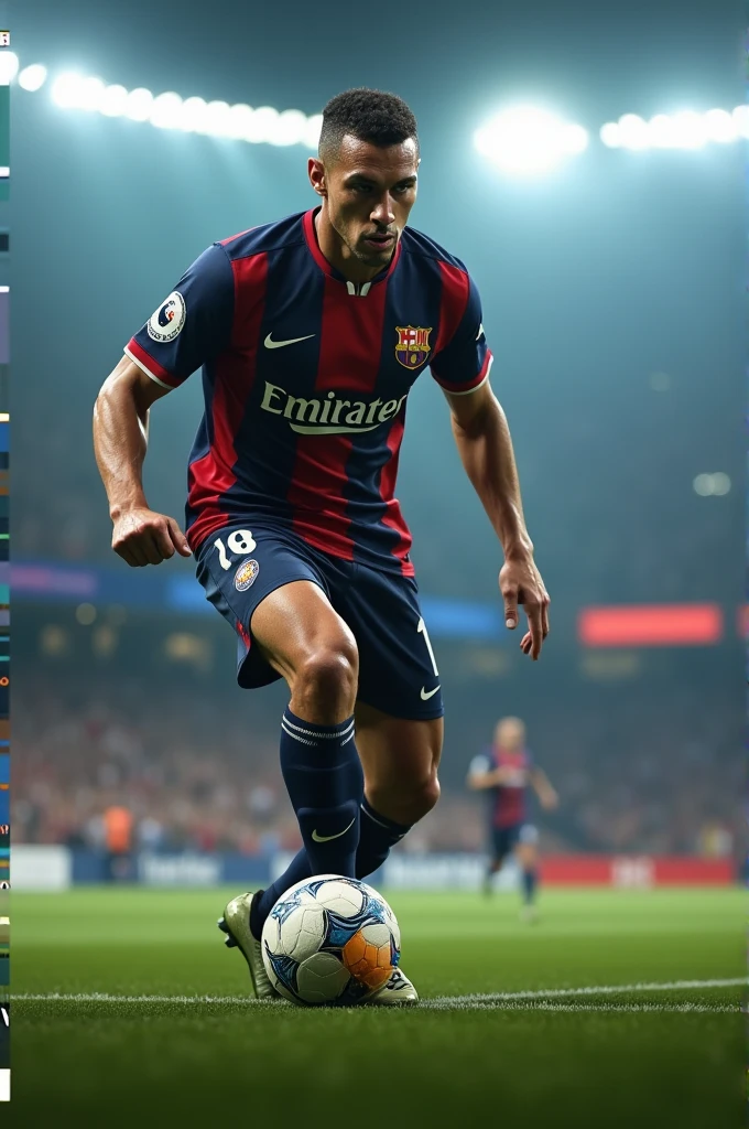 create a footballer (soccer)