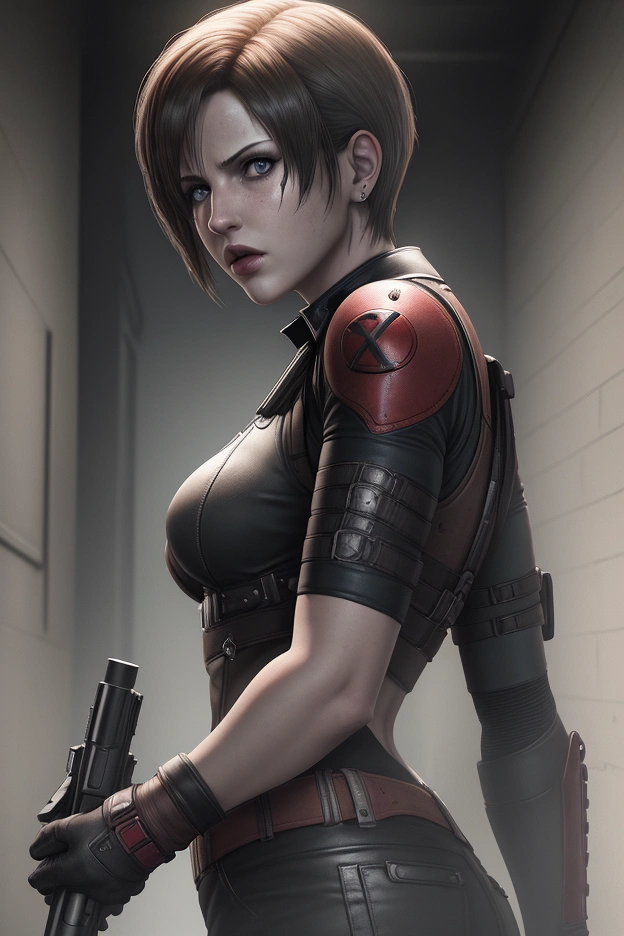 8K, realistic photography.nemesis resident evil 3 original