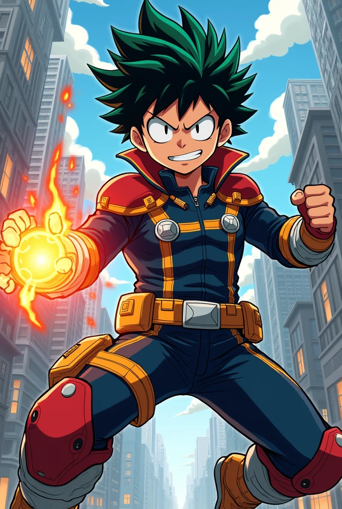 An oc from my hero academia
