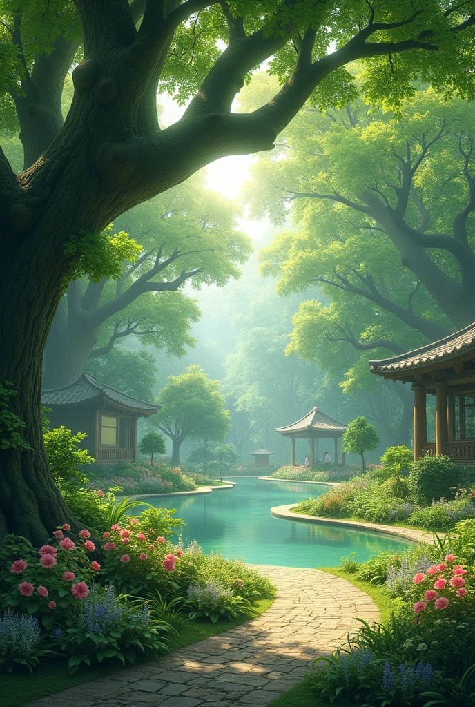 "A green refuge that offers respite from the city, a place to meet and reconnect with the past."
