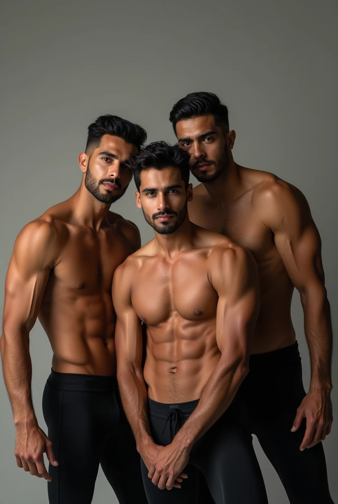Hommes arabe torse mouiller en survêtement sexy