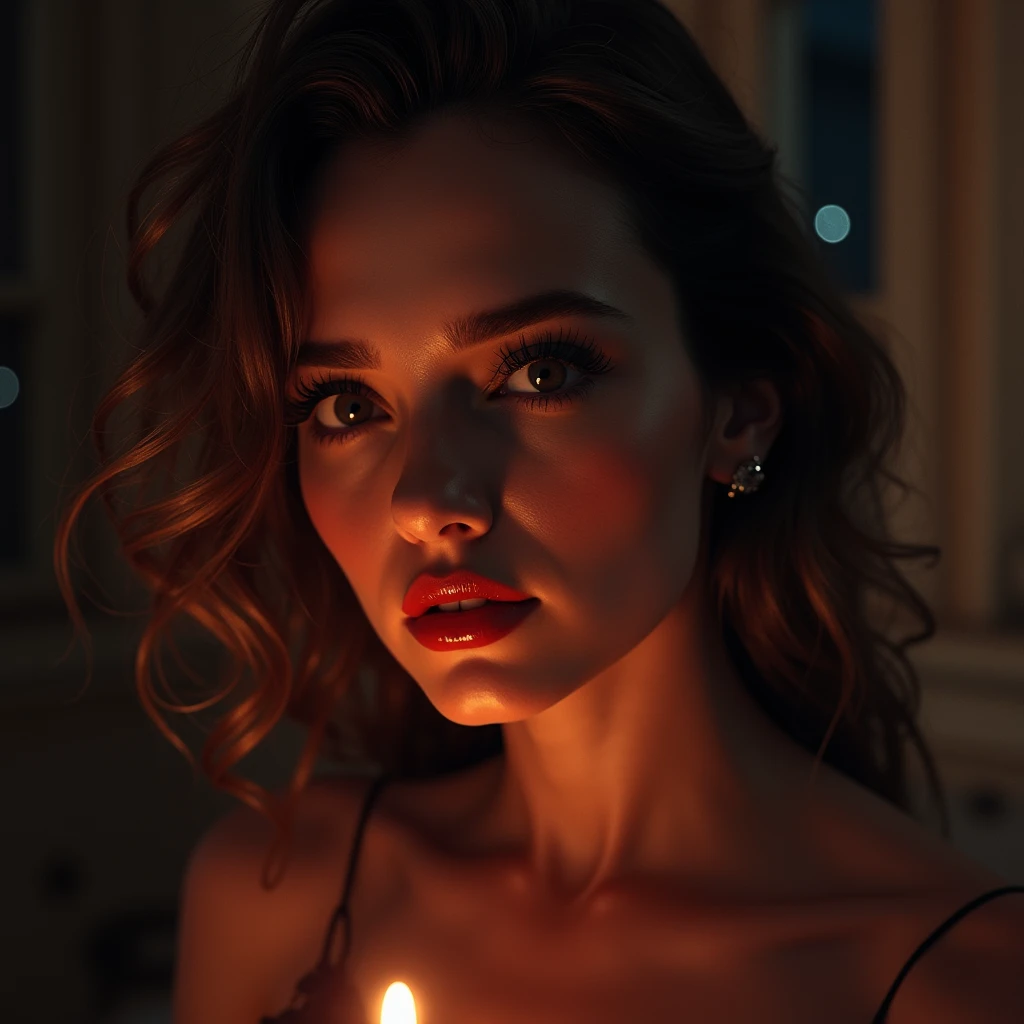 beautiful woman, elegant girl, attractive female, beautiful detailed eyes, beautiful detailed lips, extremely detailed eyes and face, long eyelashes, glamorous fashion, alluring pose, mysterious expression, atmospheric lighting, cinematic composition, vibrant colors, oil painting style, dramatic chiaroscuro, photorealistic rendering, (best quality,8k,highres,masterpiece:1.2),ultra-detailed,(realistic,photorealistic,photo-realistic:1.37)