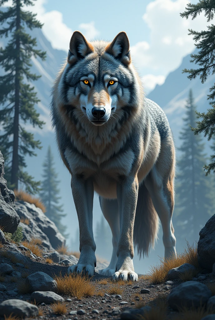 a wolf
