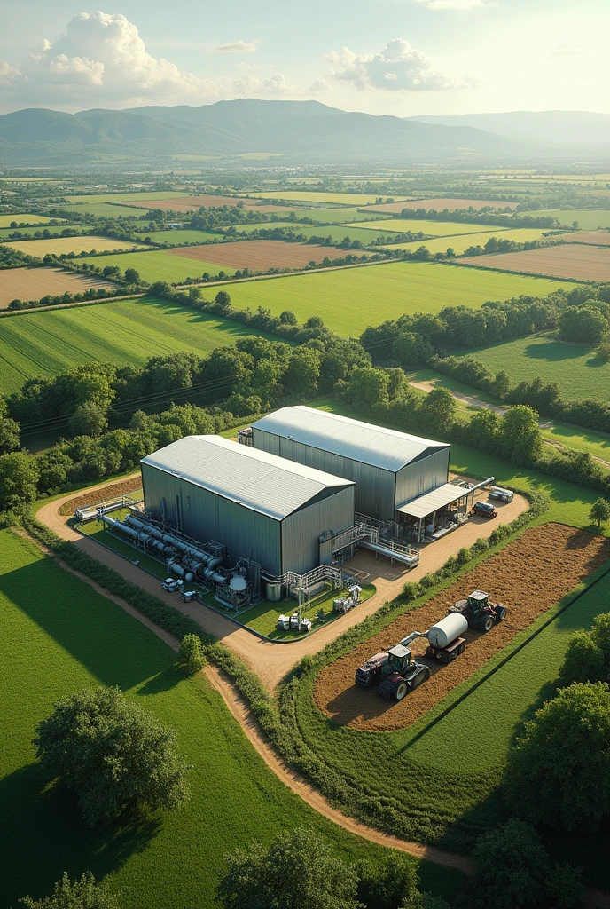 Integrated Biogas and Organic Fertilization System