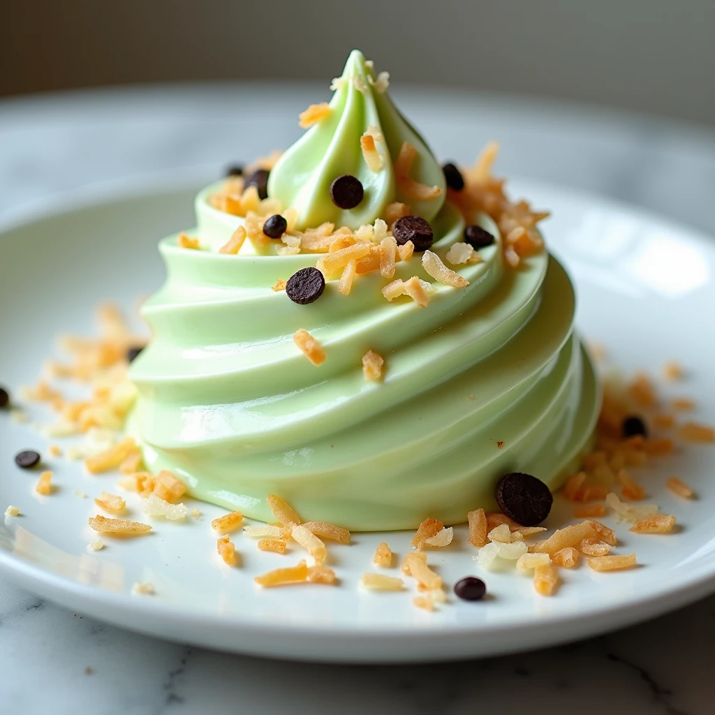 Soursop Mousse with Toasted Coconut and Cacao Nib: Soursop is another highly appreciated fruit in Colombia. A creamy soursop mousse with toasted coconut and cocoa nibs could offer a mix of tropical flavors and crunchy textures that become an addictive pleasure..
