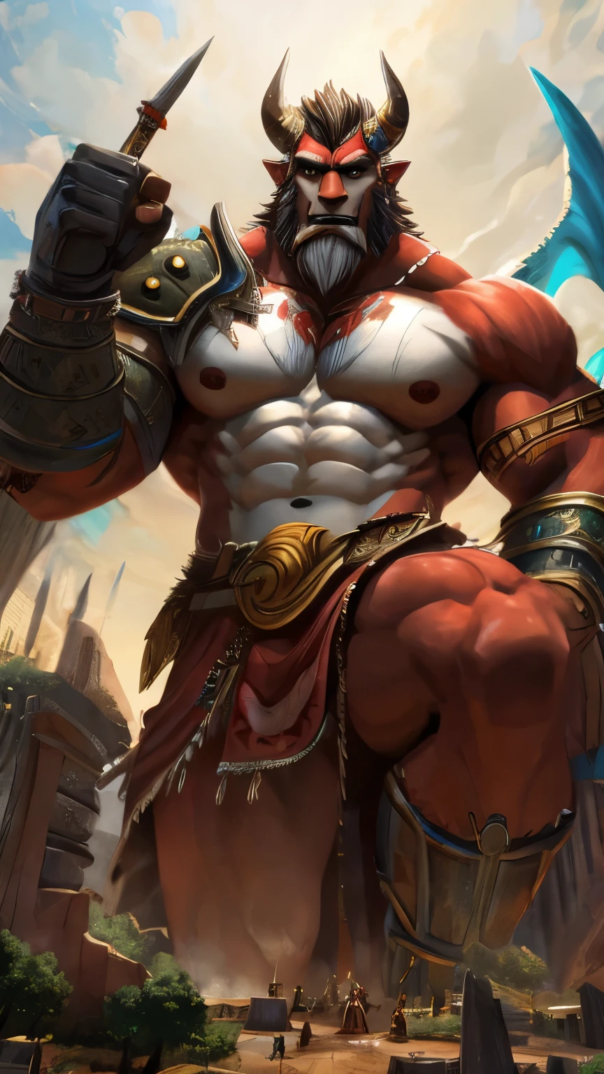 Ares the Greek god of war, macro