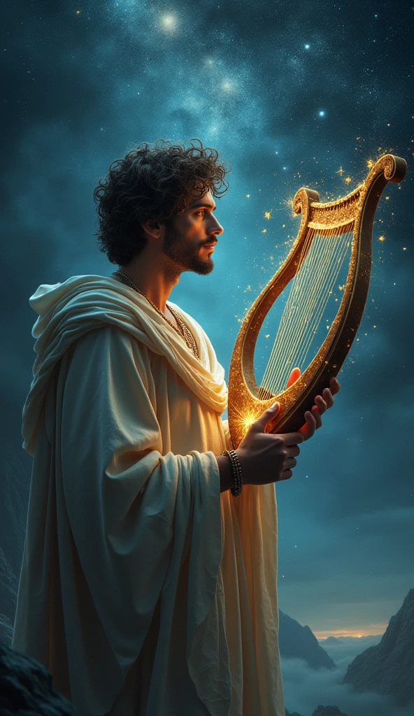 Orpheus descended into the underworld and, with your music, persuadiu Hades a devolvê-la. however, Orpheus disobeyed the conditions and lost Eurydice forever. after his death, Zeus placed Orpheus's lyre in the sky as the constellation Lyra, so that his enchanting music could be remembered forever, shining among the stars as a symbol of the power of art and love.