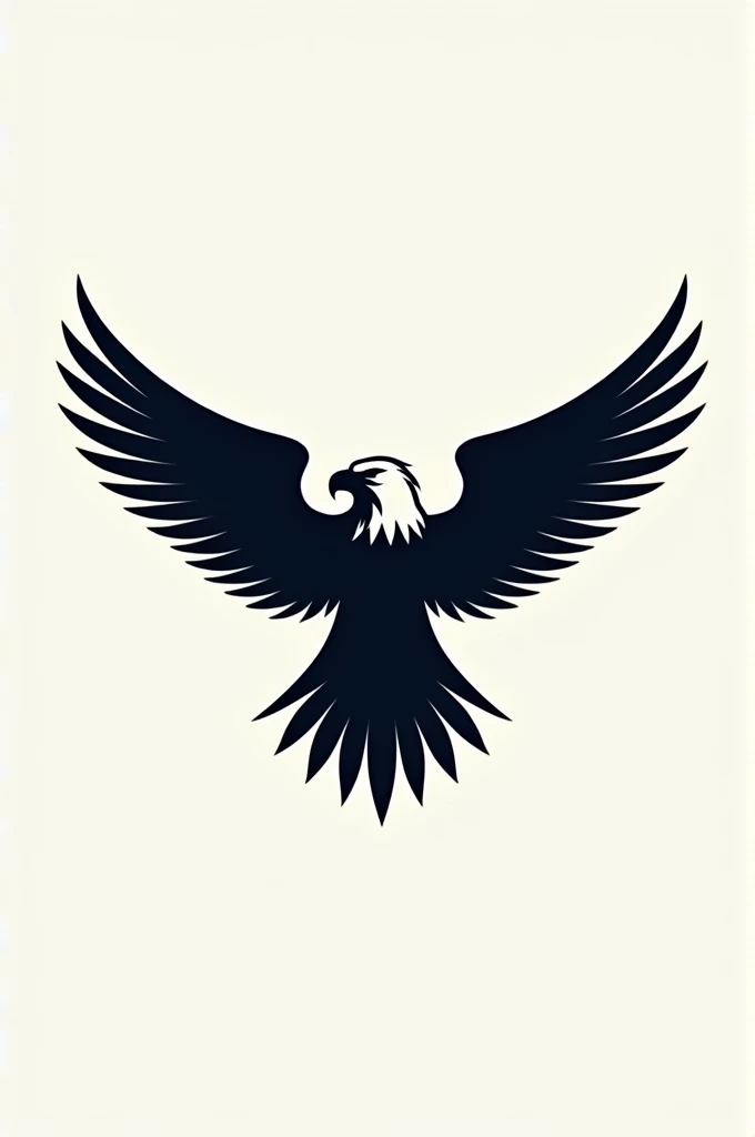 Logo with a bald eagle for a car brand