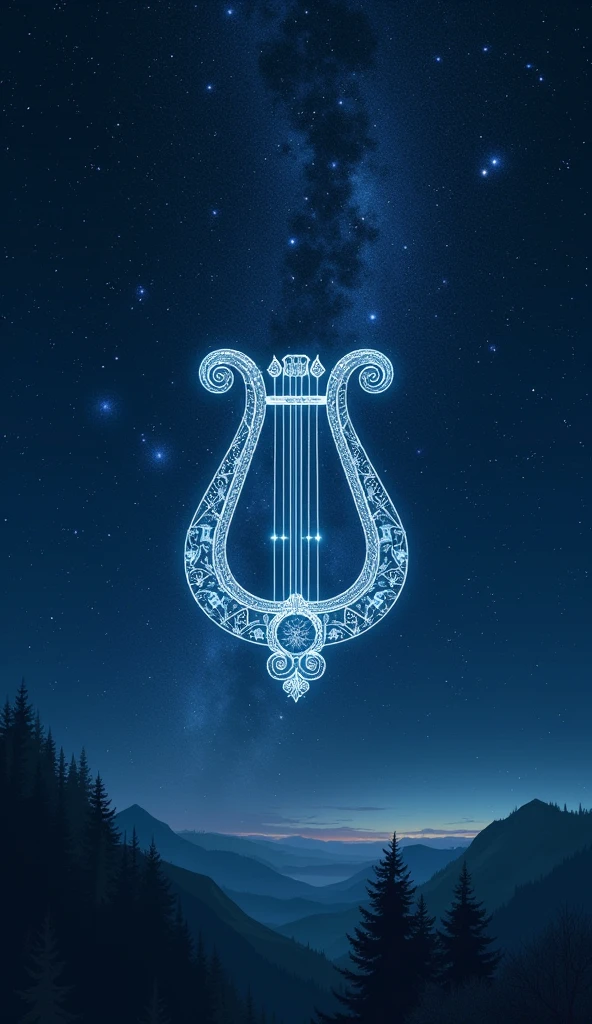 Zeus placed Orpheus&#39;s lyre in the sky as the constellation Lyra, so that his enchanting music could be remembered forever, shining among the stars as a symbol of the power of art and love.