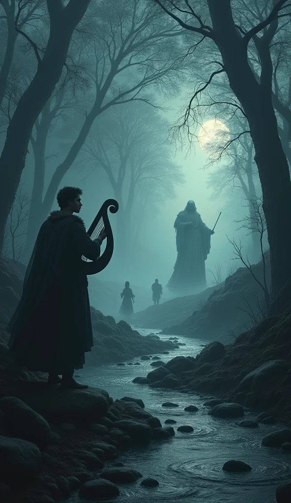  Orpheus descended into the underworld and, with your music, persuadiu Hades a devolvê-la. however, Orpheus disobeyed the conditions and lost Eurydice forever. 