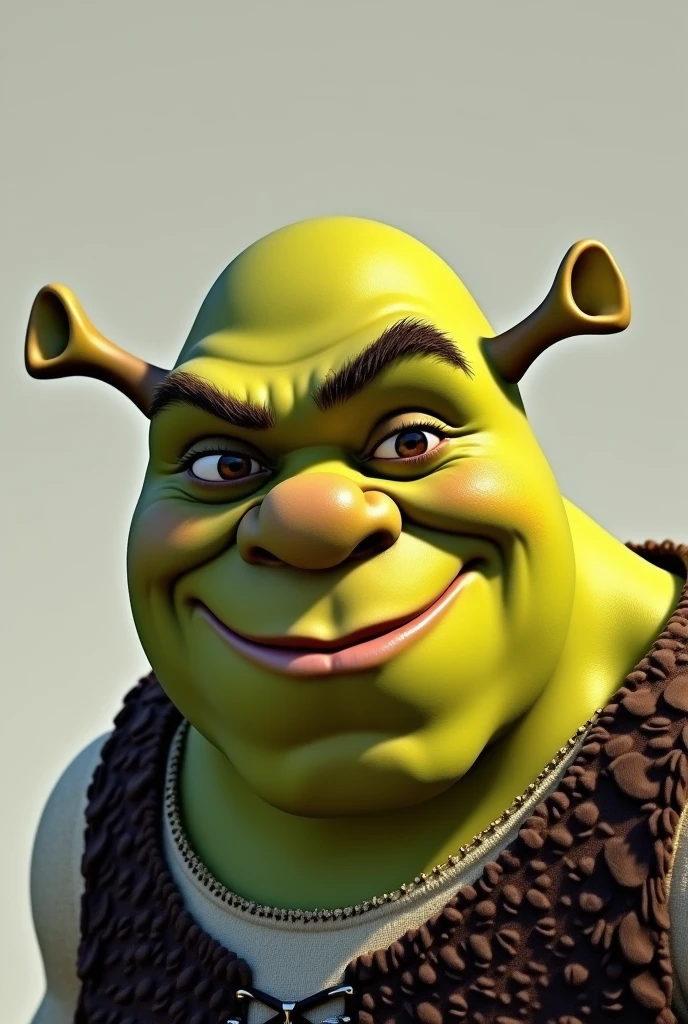 Make Shrek look like Tom Cruise bald