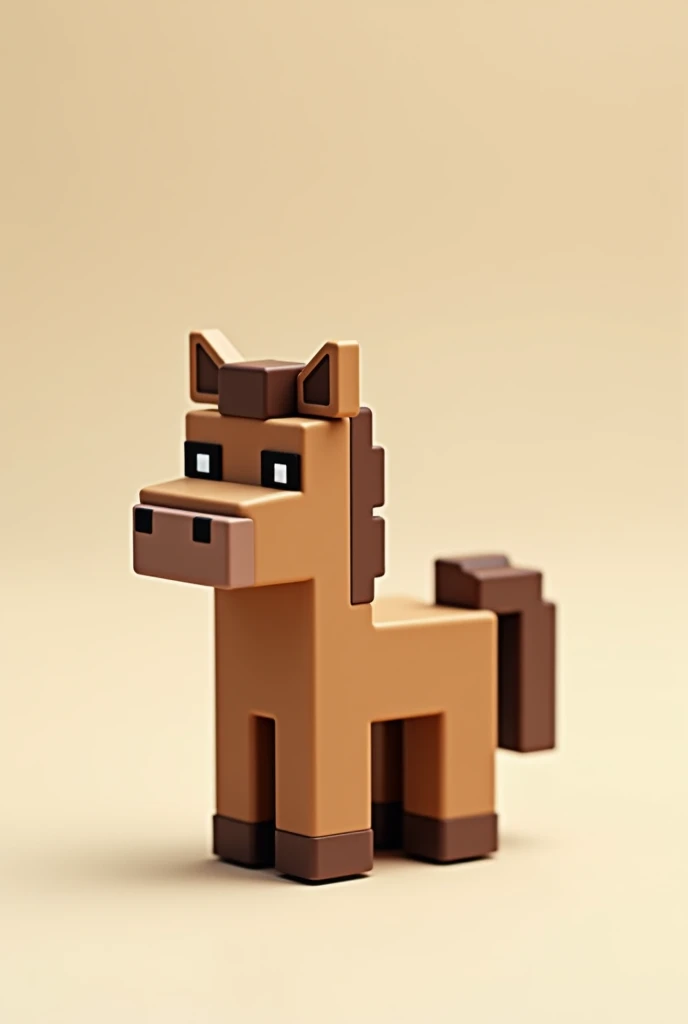 Create a simple horse from micro blocks