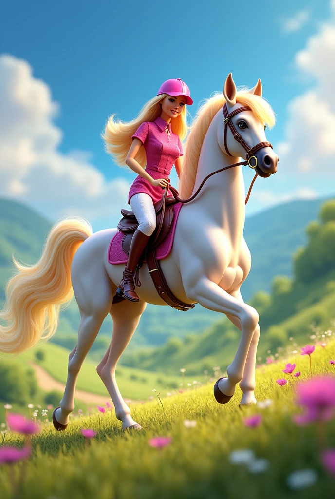 barbie on horse