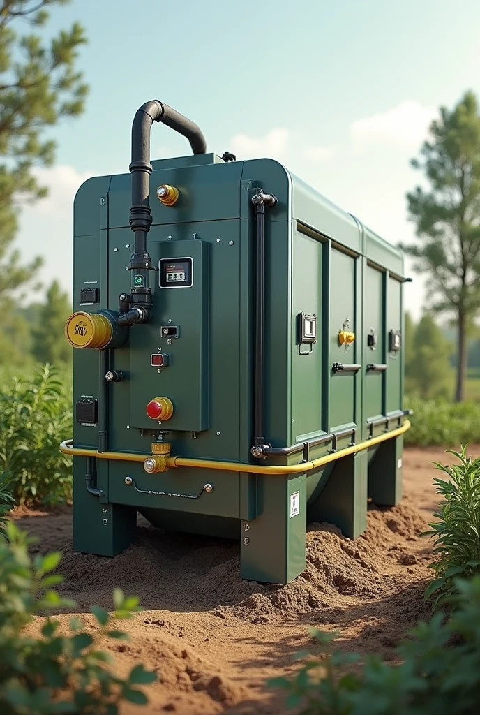 Prototype of a biodigester