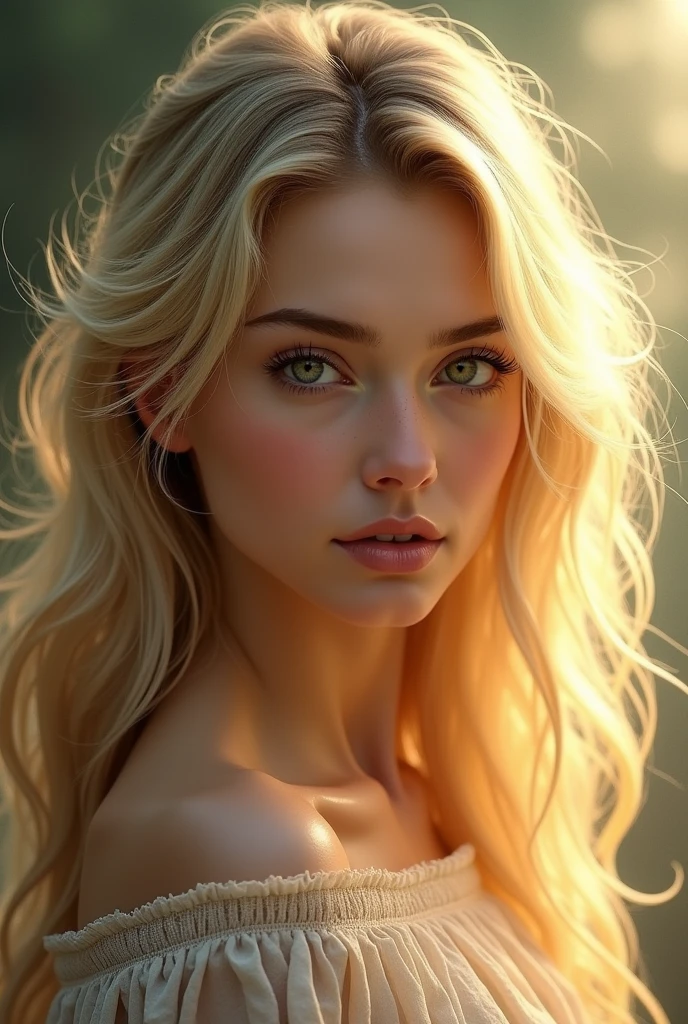 Woman, Bela, blonde