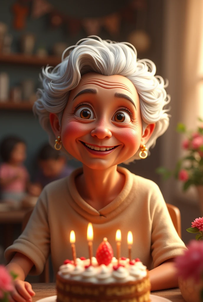 You can make a 1024 x 576 Pc image that says Maria Rosa's 99th birthday