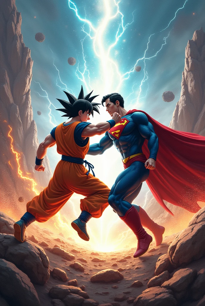 Goku vs superman 
