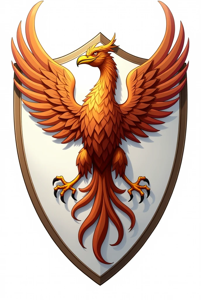 I have a country that mainly represents freedom, It's called Libertalia, make a national coat of arms in his honour .
Perp make only the shield on a white background More original, with mother liberty in the center and a phoenix ummm the image inside the shield and that's it, Yeah, yeah, better without the mother freedom, do it like the first one you did but the images inside the shield