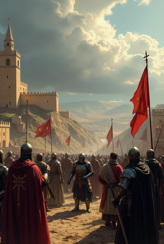crusades, wars encouraged by the Catholic Church, that happened in Western Europe