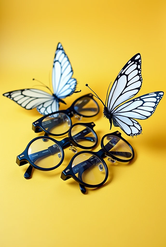 with glasses