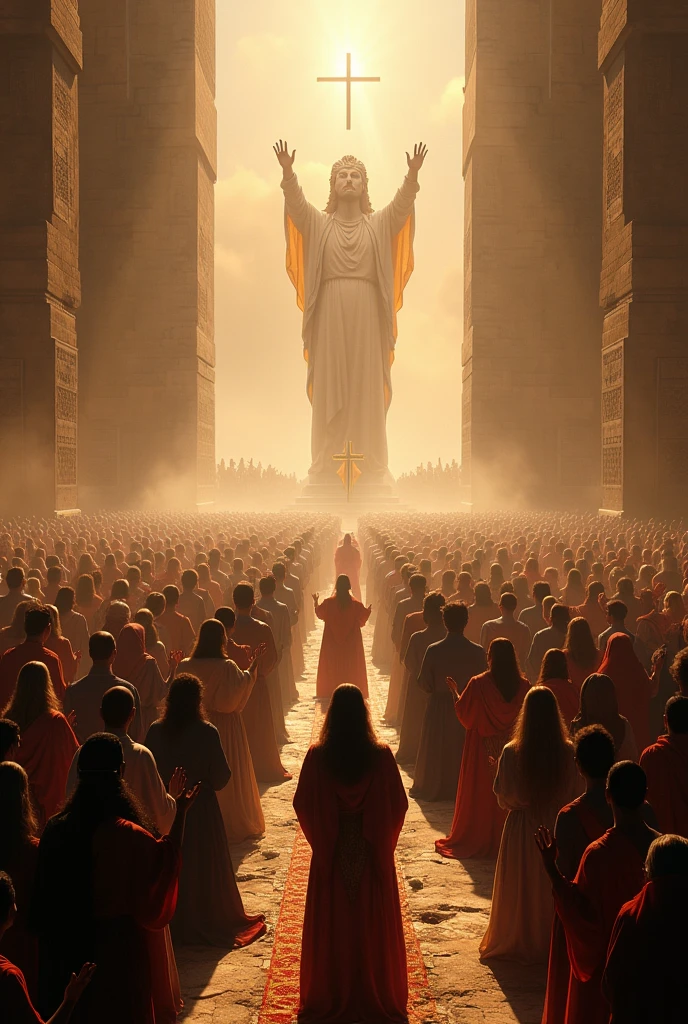 image 1024x576 pixels MEN AND WOMEN WORSHIPING GOD
