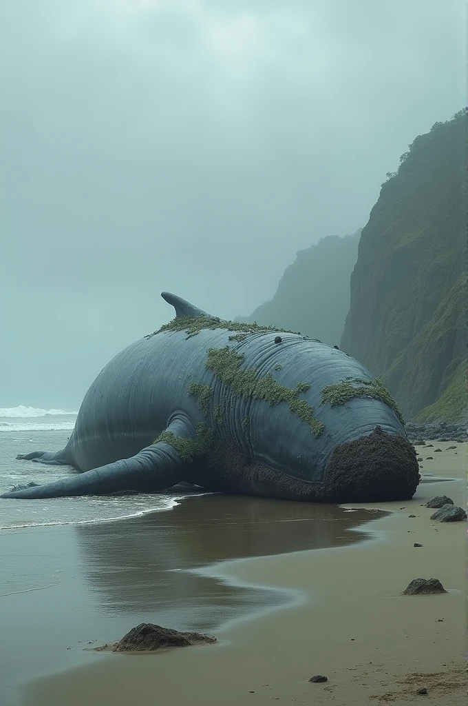 a beached whale