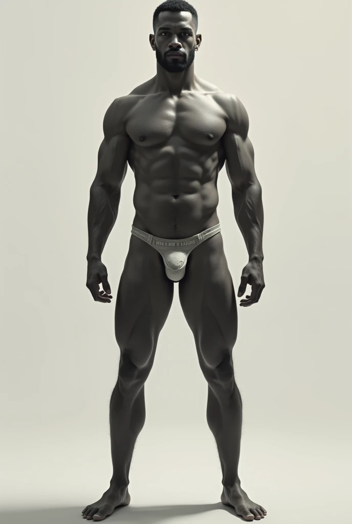 Naked man showing his penis
