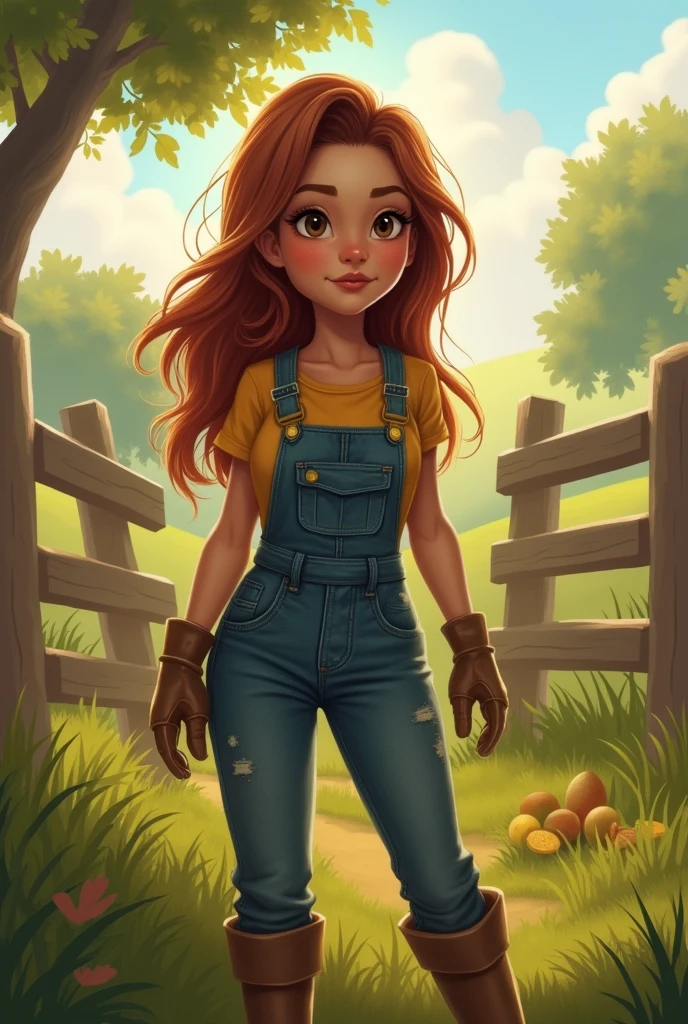 Character Emília from the 21st century Yellow Woodpecker farm