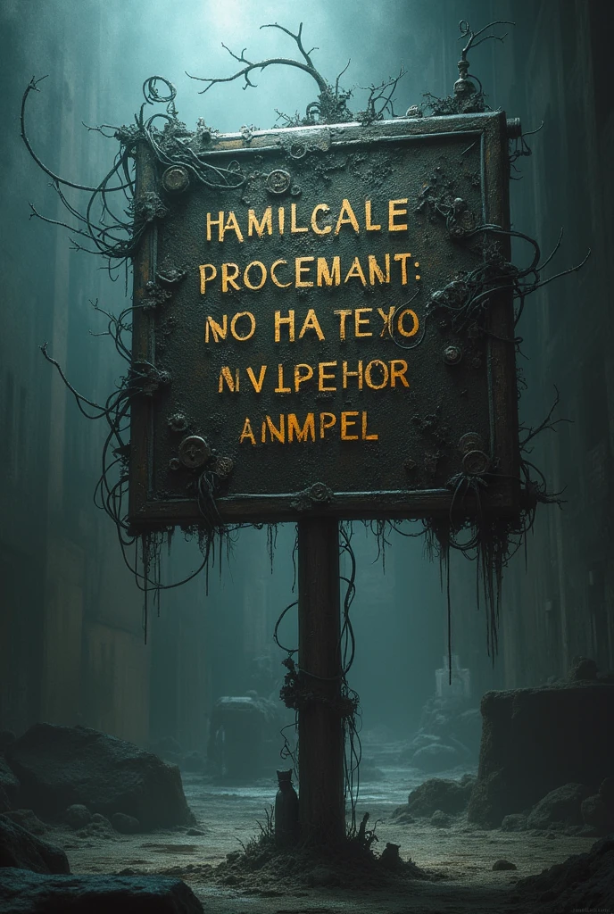 a sign written complicated situation