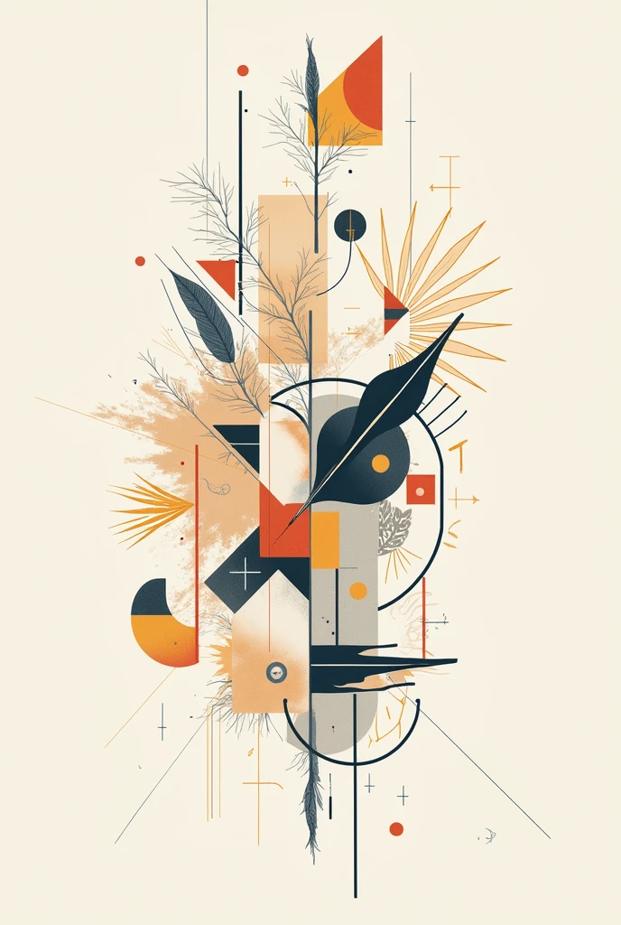 drawing geometric designs separately



