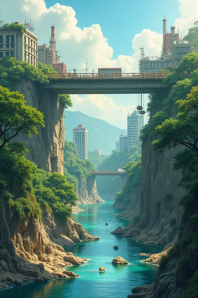 Make several drawings, on development in the environment, for its determination and impact on it, Identifying possible alternative solutions