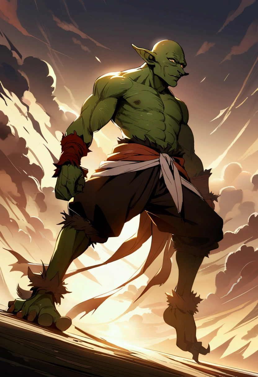 goblin manwha bald full body