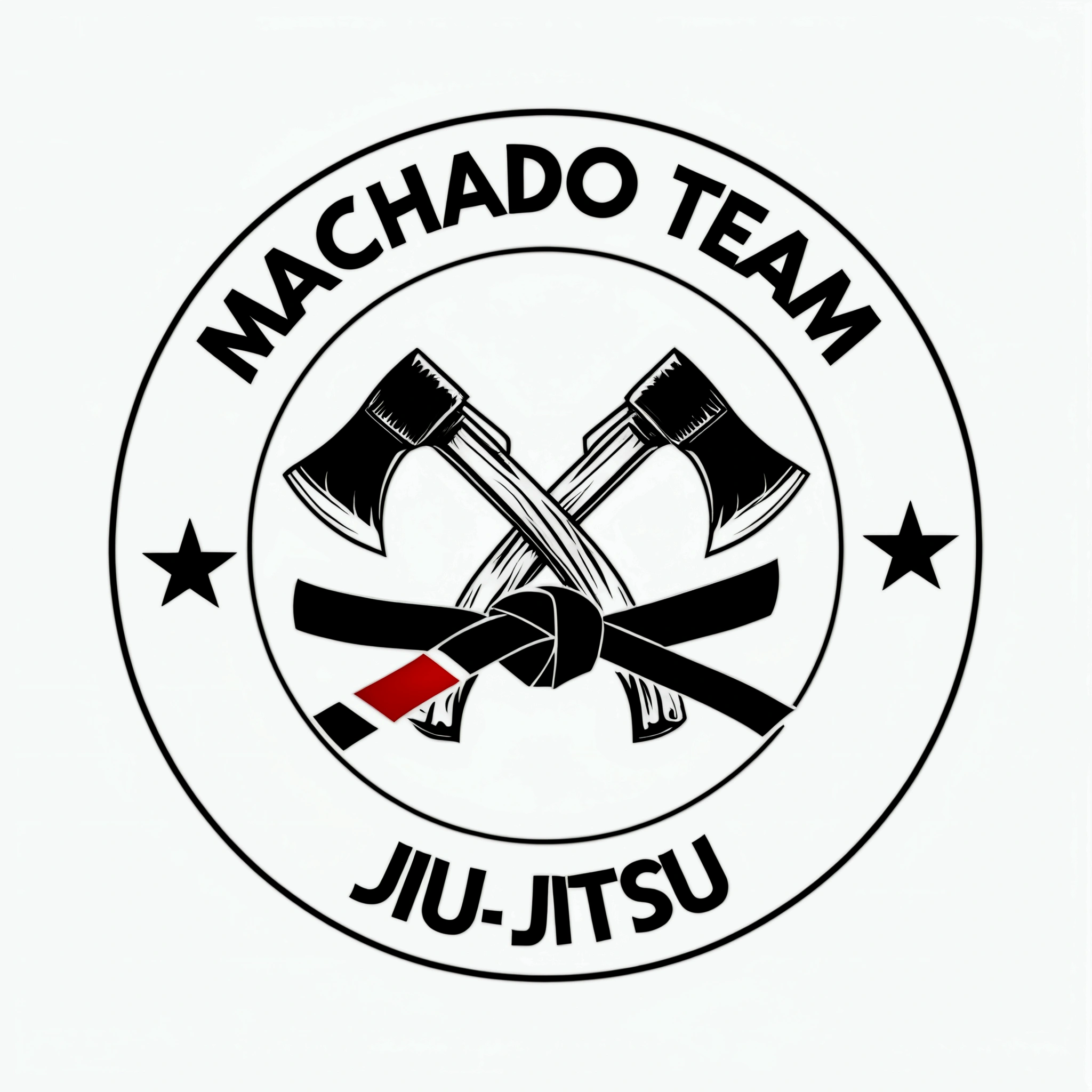 Realistic logo with cross