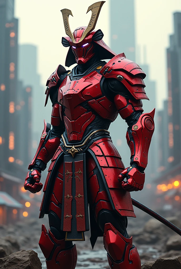 ironman as a Samurai